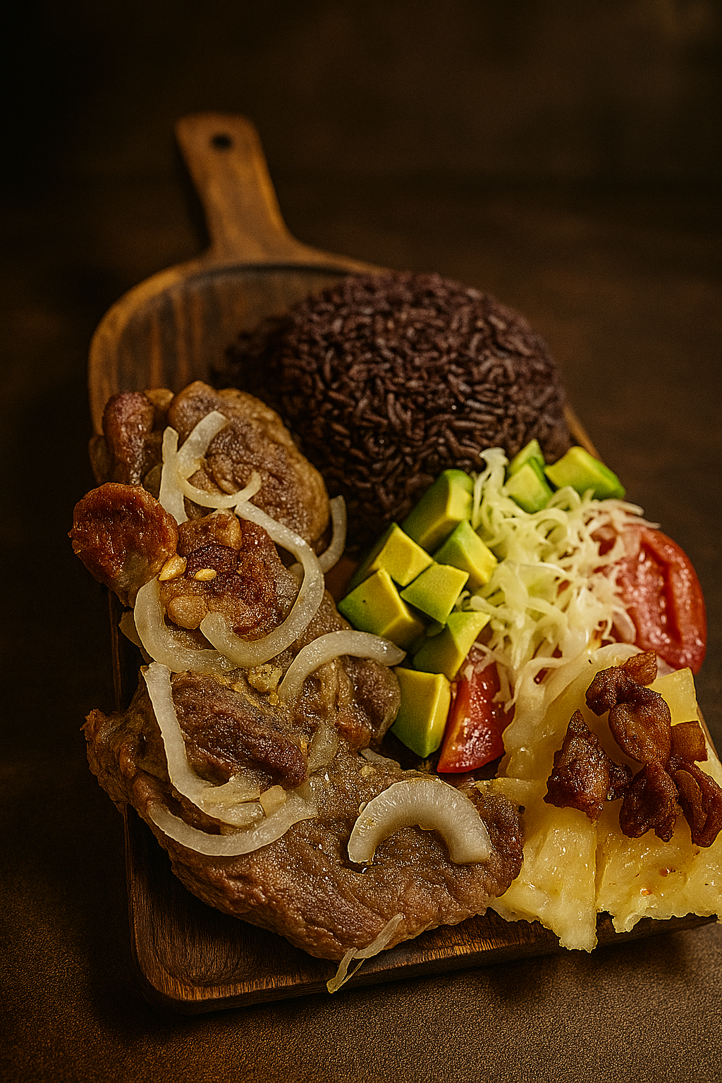 Pork Steak with Caramelized Onions